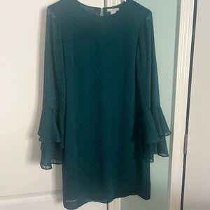 H&M Teal Long Sleeve Dress